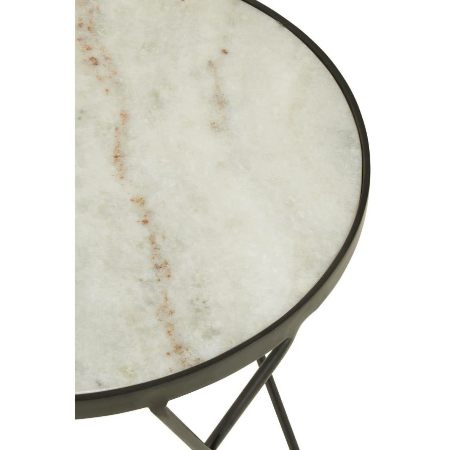 FURNITURE Fifty Five South Side Tables | Rabia Round Side Table
