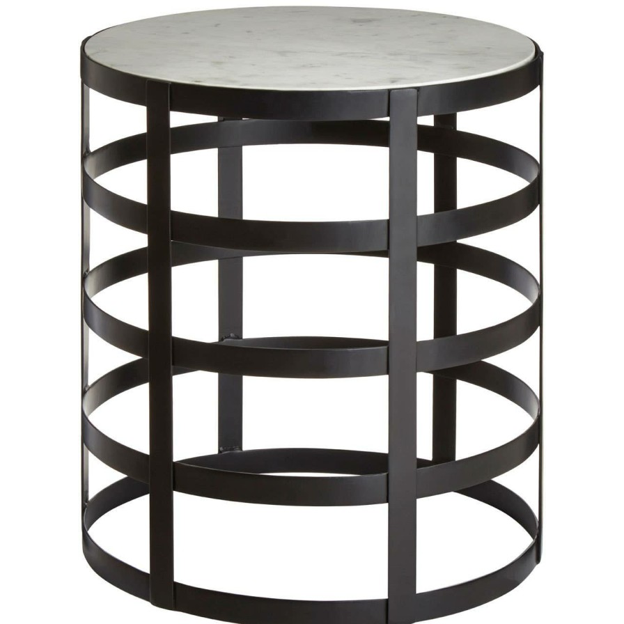 FURNITURE Premier Side Tables | Corina Side Table With Grid Frame