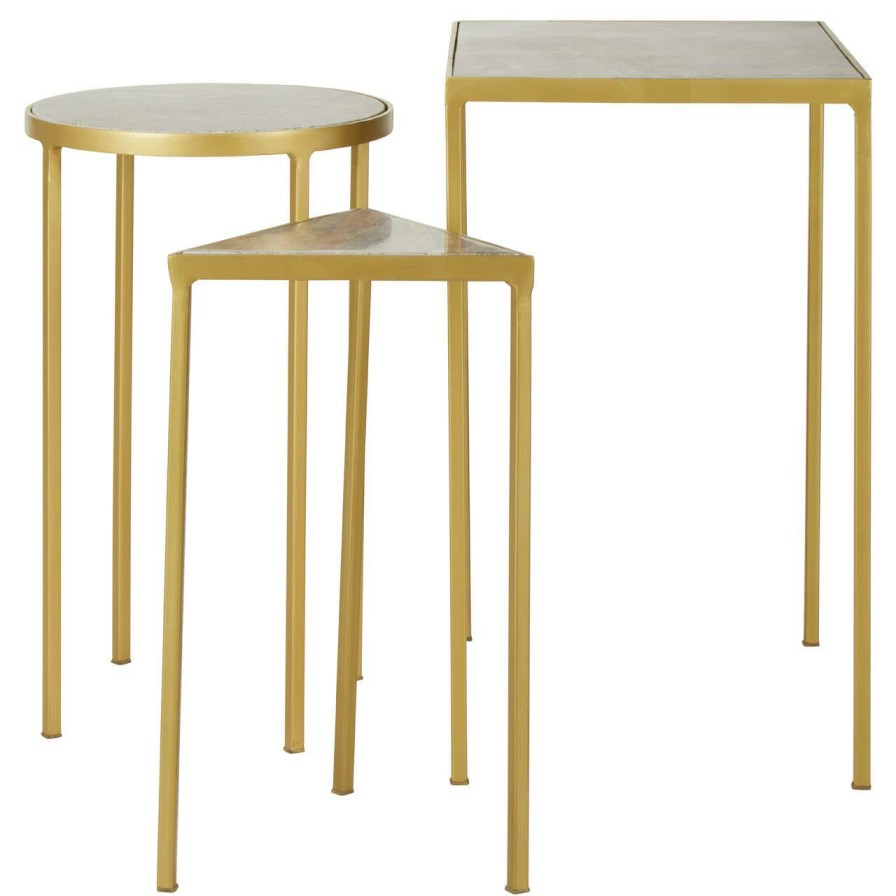 FURNITURE Fifty Five South Side Tables | Rabia Set Of 3 Nesting Side Tables