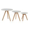 FURNITURE Premier Side Tables | Set Of 3 Side Tables With Tapered Legs