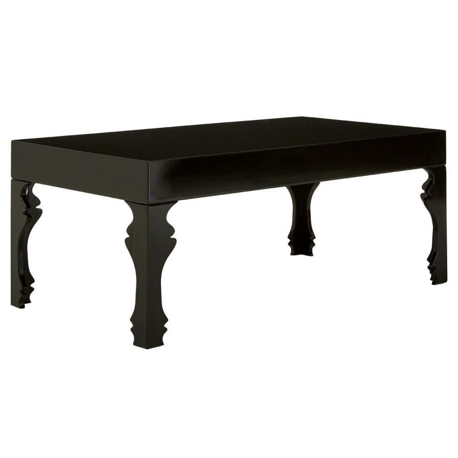 FURNITURE Premier Coffee Tables | Luis Black High Gloss Coffee Table