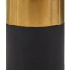 FURNITURE Fifty Five South Seating | Cardoba Round Black Shagreen Stool