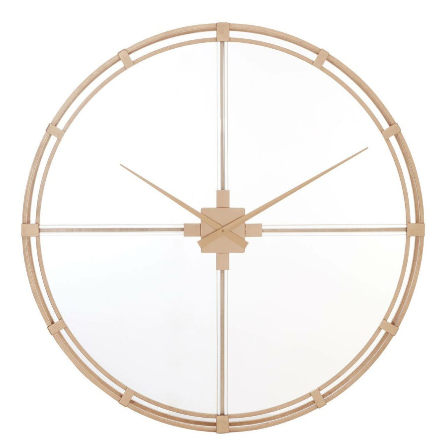 Accessories Fifty Five South Wall Clocks | Beauly Gold Finish Wall Clock