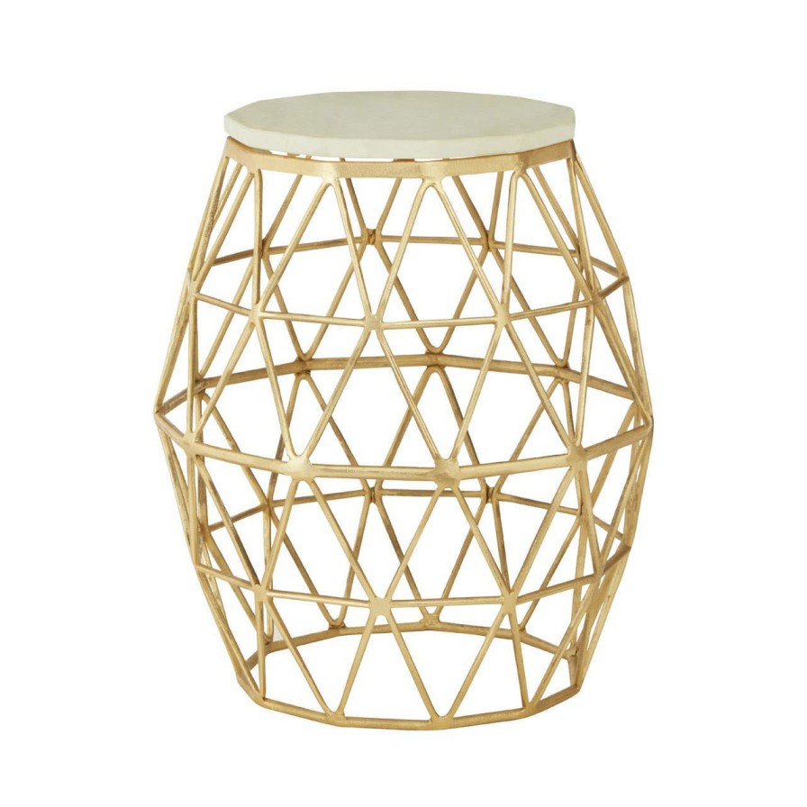 FURNITURE Fifty Five South Side Tables | Templar Aluminium And Stone Side Table
