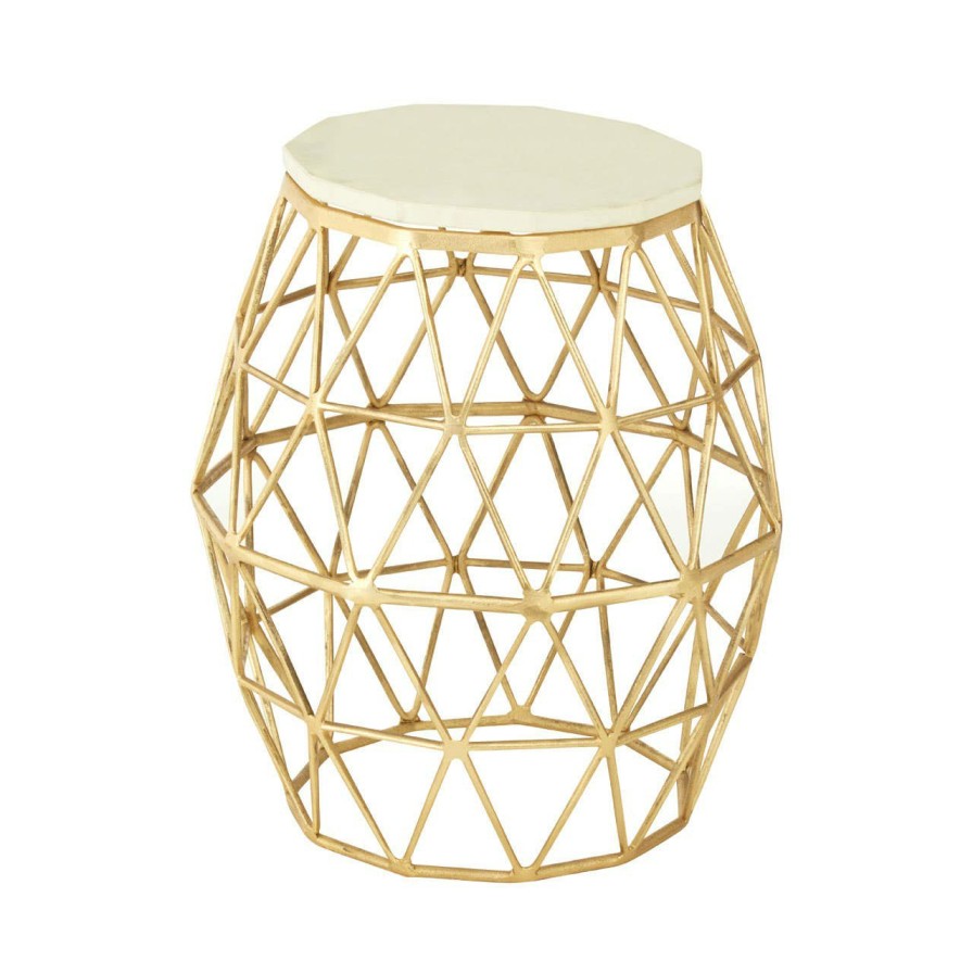 FURNITURE Fifty Five South Side Tables | Templar Aluminium And Stone Side Table