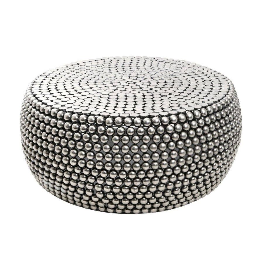 FURNITURE Fifty Five South Coffee Tables | Templar Silver Coffee Table