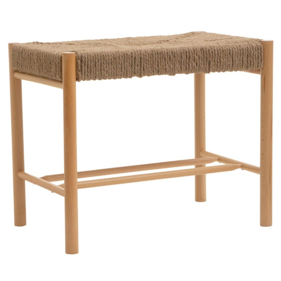 FURNITURE Premier Seating | Bandar Small Natural Wood Bench