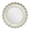 Bathe and Utility Premier Mirrors | Champagne Finish Scallop Wall Mirror