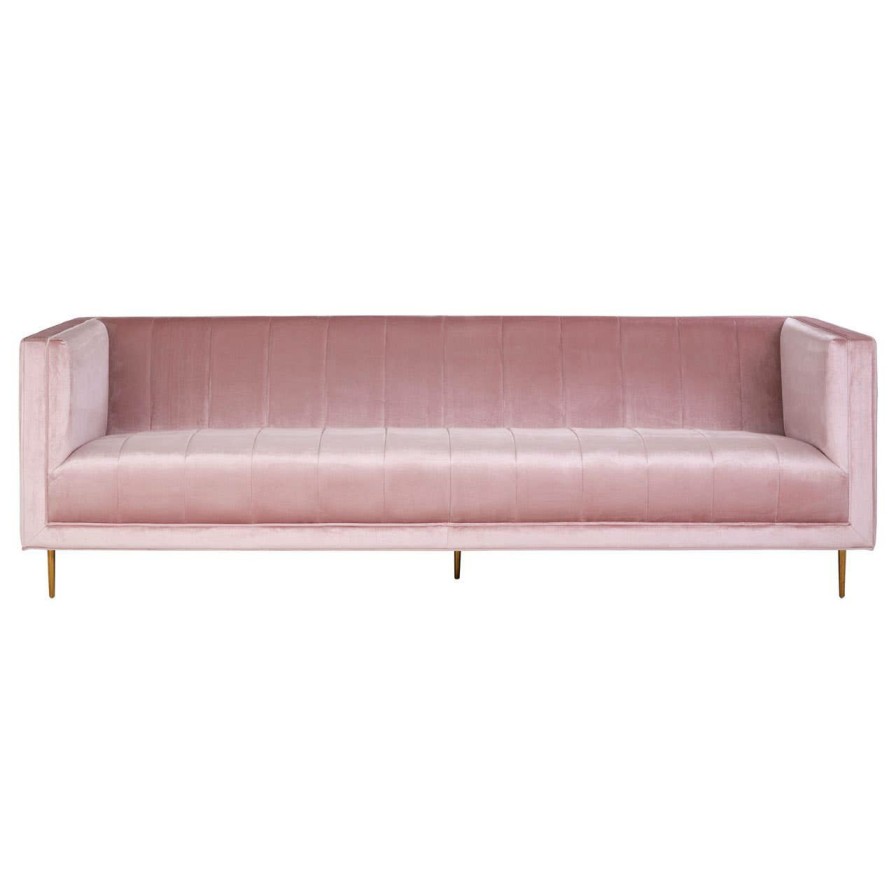 FURNITURE Fifty Five South Seating | Otylia 3 Seat Pink Sofa